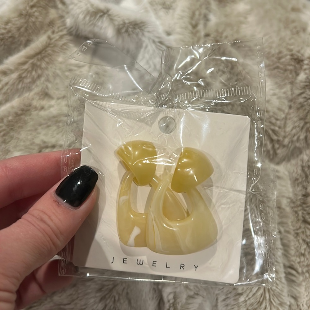 Urban Outfitters yellow Earings